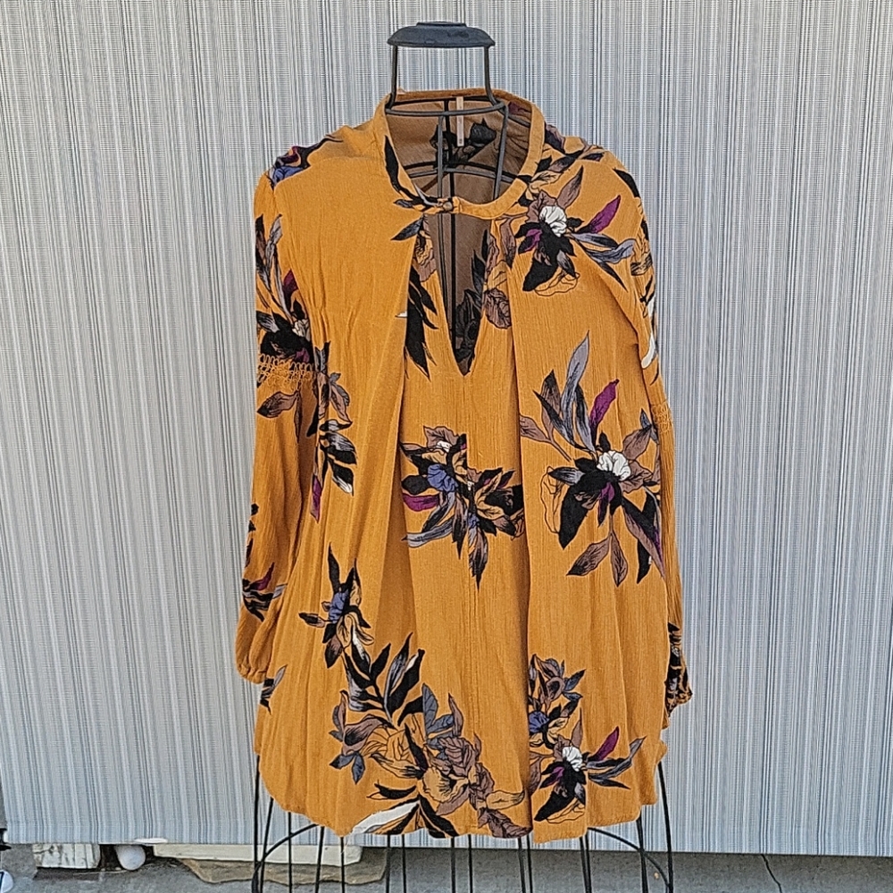Free people long sleeve tunic